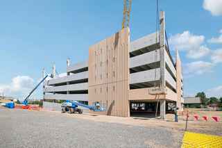 construction of 4 mile district parking