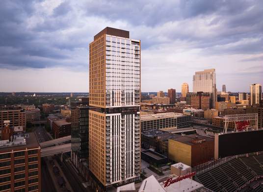 North Loop Green aerial