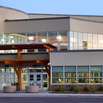 Wide view of Ashland High School