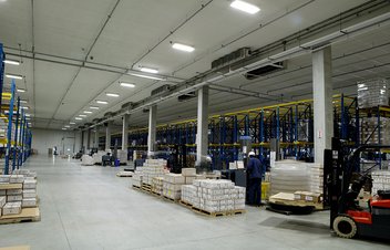 interior of Belgioioso food processing facility