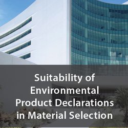 Suitability of Environmental Product Declarations in Material Selection cover