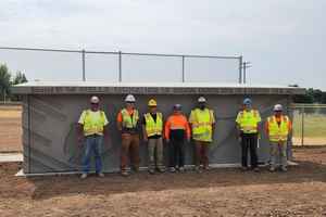Valders dugouts donated by Wells