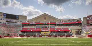view of Camp Randall's south end zone seating