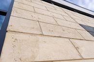 hudson medical office building finish mimicking limestone