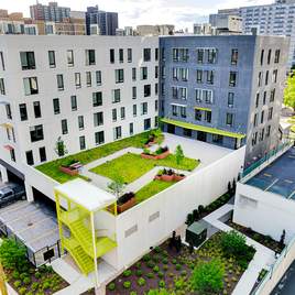 _Stephens Commons_Exterior_Aerial Rooftop Terrace_MR